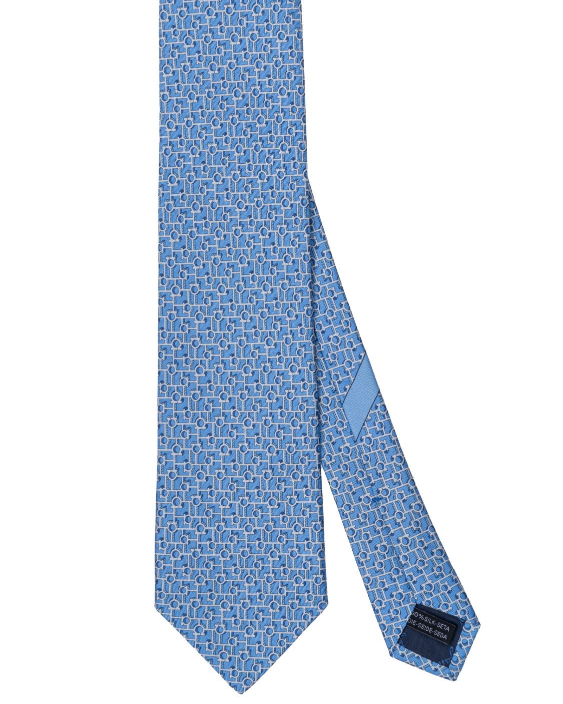 shop SALVATORE FERRAGAMO  Cravatta: Salvatore Ferragamo cravatta in seta con stampa Paper.
Trame geometriche.
Composizione: 100% seta.
Made in Italy.. 350732 4PAPER-007754998 number 509915